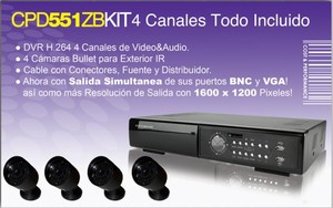 kit de videovigilancia